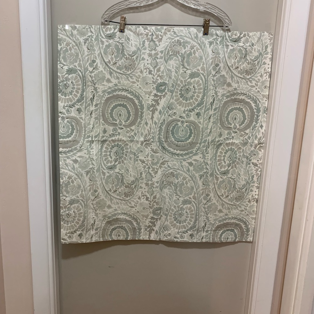 Pottery Barn Paisley euro sham